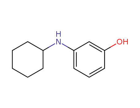 Molecular Structure of 5269-05-6 (3-(N-Cyclohexylamino) phenol)