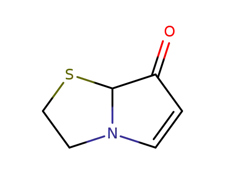 Molecular Structure of 439856-58-3 (Pyrrolo[2,1-b]thiazol-7(7aH)-one, 2,3-dihydro- (9CI))