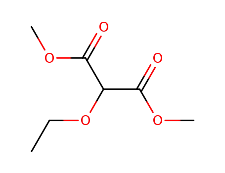 Molecular Structure of 5018-32-6 (Propanedioic acid, ethoxy-, dimethyl ester)