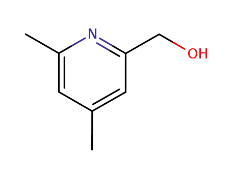 Molecular Structure of 18087-99-5 ((4,6-Dimethylpyridin-2-yl)methanol)