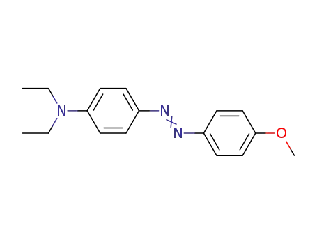 Molecular Structure of 3009-51-6 (Benzenamine, N,N-diethyl-4-[(4-methoxyphenyl)azo]-)
