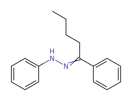 1-Pentanone, 1-phenyl-, phenylhydrazone