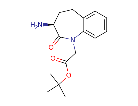 T-BUTYL 3-(S)-AMINO-2,3,4,5-TETRAHYDRO-1H-[1]BENZEPINE-2-ONE-1-ACETATE