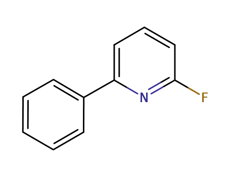 Molecular Structure of 180606-17-1 (2-FLUORO-6-PHENYLPYRIDINE)