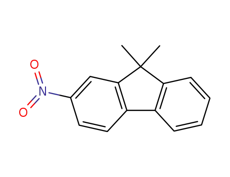 Molecular Structure of 605644-46-0 (9,9-Dimethyl-2-nitro-9H-fluorene)