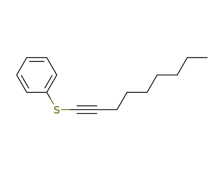 Benzene, (1-nonynylthio)-