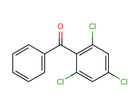 Molecular Structure of 25187-07-9 (2-benzoyl-1,3,5-trichlorobenzene)