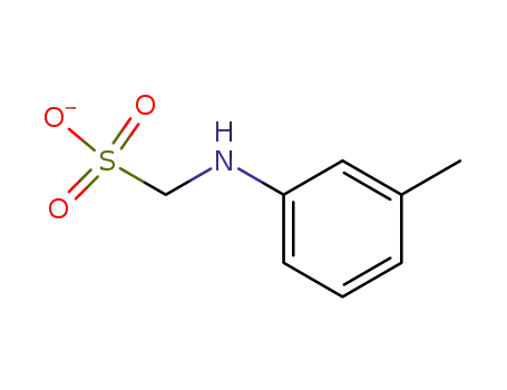 Molecular Structure of 56638-54-1 (m-methylanilinomethanesulfonate)