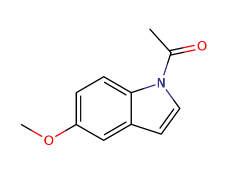 Molecular Structure of 58246-80-3 (1-Acetyl-5-methoxyindole)
