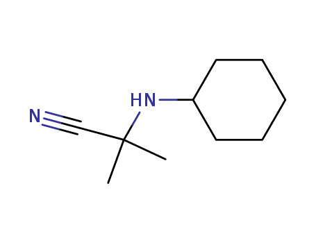 6281-50-1,2-(Cyclohexylamino)-2-methylpropanenitrile,ACETONITRILE,2-CYCLOHEXYLAMINO-2-DIMETHYL;1&2-Cyclohexylamino-2-dimethylacetonitrile;2-cyano-2-cyclohexylaminopropane;