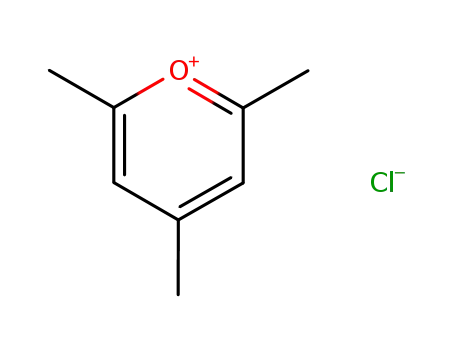 Molecular Structure of 4680-08-4 (Pyrylium, 2,4,6-trimethyl-, chloride)