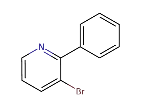 Molecular Structure of 91182-50-2 (3-BROMO-2-PHENYLPYRIDINE)