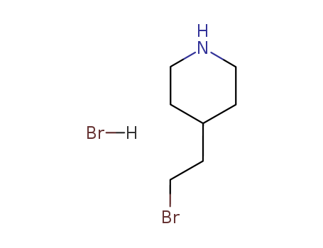 Piperidine, 4-(2-bromoethyl)-, hydrobromide