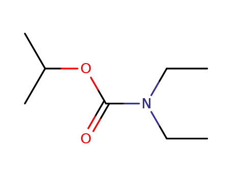 Molecular Structure of 16379-19-4 (propan-2-yl diethylcarbamate)
