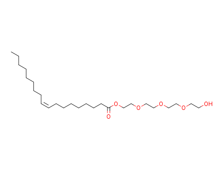 9004-96-0,Polyethylene glycol monooleate,Glycols,polyethylene, monooleate (8CI);Poly(oxy-1,2-ethanediyl), a-(1-oxo-9-octadecenyl)-w-hydroxy-, (Z)-;Poly(oxy-1,2-ethanediyl), a-[(9Z)-1-oxo-9-octadecenyl]-w-hydroxy- (9CI);Oleic acid, monoester with polyethylene glycol (8CI);Adeka Estol OEG 204;Agnique PEG 400MO;Akyporox O 50;Alkamuls 400MO;AlkamulsA 2;Alkasurf O 14;Alkasurf O 75-9;Atlas G 2140;Atlas G 2141;Atlas G 2142;Atlas G 2143;Atlas G 2144;Atlas G 5507;Atlas G 5511;Blaunon O 200SA;Blaunon O 600SA;Blaunon O 700SA;CRL 1337;Cemulsol 1050;Cemulsol A;CemulsolC 105;Cemulsol D 8;Chemax E 400MO;Chemester 300OC;Chimipon OCD;Cithrol2MO;Cithrol PO;Crodet O 100;Crodet O 40;Crodet O 6;Dyapol G;E2;EN 1507;EN 1511;ES 120;Emalex 218;Emalex OE 1;Emalex OE 10;Emanon 4110;Emanon4115;Emcol H 2A;Emcol H 31A;Emerest 2624;Emerest 2646;Emerest 2660;Empilan BP 100;Empilan BQ 100;Emulan A;Emulphor 24;Emulphor A;Emulphor VN430;Estax 38 S.F;Estax 38SE;Ethofat O;Ethofat O 15;Ethofat O 20;Ethox MO14;Ethox MO 5;Ethox MO 9;Ethoxylated oleic acid;Ethylan A 2;Ethylan A 3;Ethylan A 4;Ethylan A 6;Ethylene oxide-oleic acid adduct;Extrex P 60;G2142;G 2143;G 2144;G 5507;H 2A;Hamadol OD 600;Interwet 33;Ionet MO 200;Ionet MO 400;Ionet MO 600;KEOL 15;Kessco PEG 1000MO;Kessco PEG 400MO;Konion MO 14;Koremul OA 9;Lannagol LF;Lipal 300W;Lipal 30W;Lipal 400OL;Lipo-Peg 4O;MO 600;MYO 2;Macrogol oleate 600;Mapeg 200;Mapeg 200MO;Mapeg400;Mapeg 400MO;Mapeg 600;Mapeg 600MO;Marlosol OL 15;Marlosol OL 7;Mergital OA 6;Monooleate ester of polyethylene glycol;Newcol 170;Nikkol MYO10;Nikkol MYO 2;Nissan Nonion O 2;Nissan Nonion O 3;Nissan Nonion O 4;Nissan Nonion O 5;Nissan Nonion O 6;Noigen ES 120;Noigen ES 129;Noigen ES129D;Noigen ES 140;Noigen ES 149;Noigen ES 160;Noigen ES 169;Noigen ES169D;Noigen ES 90;Noigen ES 99;Noigen ES 99D;Noigen ET 189;Nonex 25;Nonex30;Nonex 52;Nonex 64;Nonion 0-4;Nonion O 2;Nonion O 4;Nonion O 6;Nonisol200;Nopalcol 1O;SINOPOL 170I;