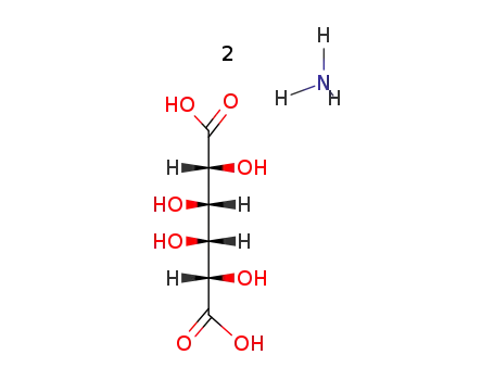 Molecular Structure of 527-04-8 (AMMONIUM MUCATE)