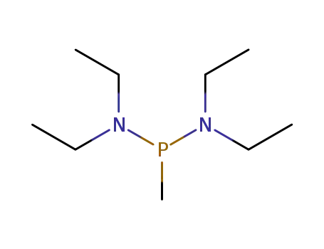 Molecular Structure of 4534-85-4 (BIS(DIMETHYLAMINO)-METHYLPHOSPHINE)