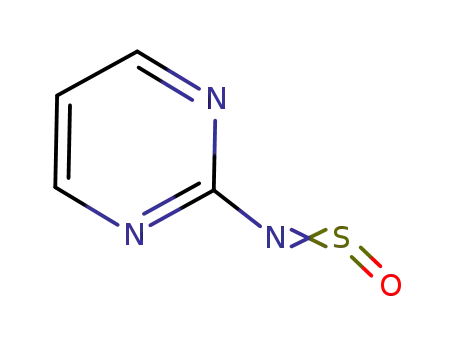 Molecular Structure of 110526-12-0 (2-(N-sulphinylamino)pyrimidine)