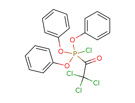 Molecular Structure of 73569-84-3 (chlorotriphenoxy(trichloroacetyl)phosphorane)