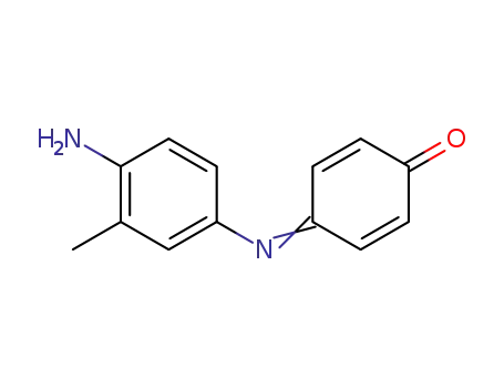 Molecular Structure of 101-15-5 (4-[(4-amino-3-methylphenyl)imino]cyclohexa-2,5-dien-1-one)