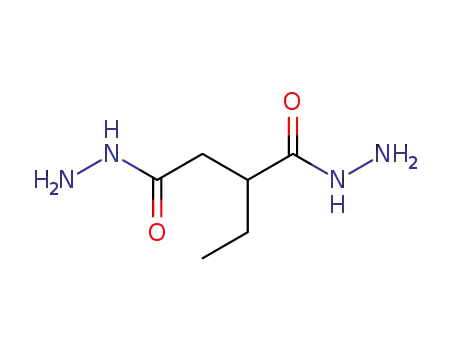 Molecular Structure of 101742-82-9 (2-ethylsuccinohydrazide)