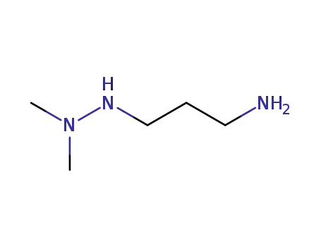 Molecular Structure of 22157-84-2 (1,1-dimethyl-2-(3-aminopropyl)hydrazine)
