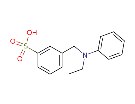 Molecular Structure of 101-11-1 (N-Ethyl-N-benzylaniline-3'-sulfonic acid)