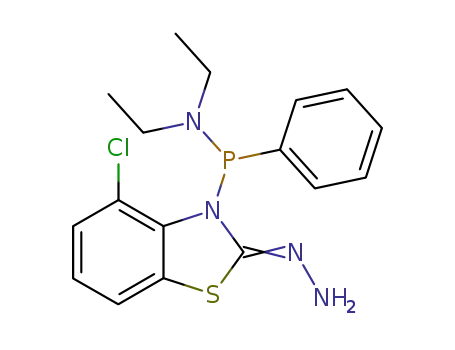 Molecular Structure of 131471-60-8 (C<sub>17</sub>H<sub>20</sub>ClN<sub>4</sub>PS)