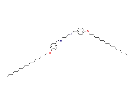 Molecular Structure of 121511-51-1 (N-[1-(4-Hexadecyloxy-phenyl)-meth-(E)-ylidene]-N'-[1-(4-hexadecyloxy-phenyl)-meth-(Z)-ylidene]-propane-1,3-diamine)