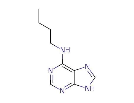 Molecular Structure of 5451-41-2 (N-butyl-5H-purin-6-amine)