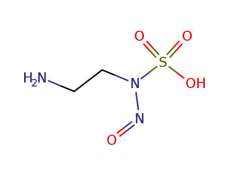 Molecular Structure of 861555-02-4 ((2-amino-ethyl)-nitroso-amidosulfuric acid)