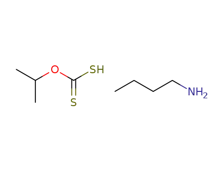 Molecular Structure of 80094-32-2 (O-isopropyl butylammonium dithiocarbonate)