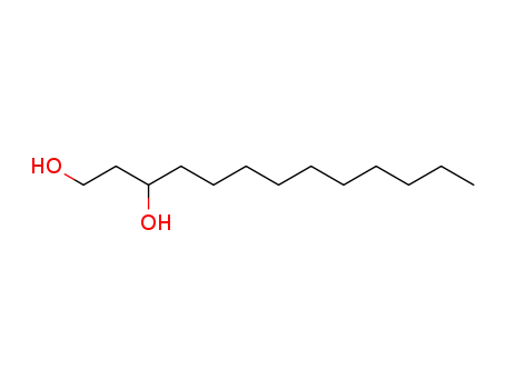 Molecular Structure of 39516-29-5 (tridecane-1,3-diol)