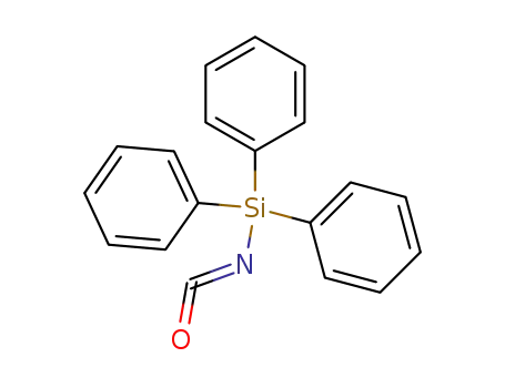 Molecular Structure of 18678-65-4 (isocyanato-triphenyl-silane)