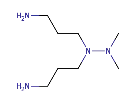 Molecular Structure of 84714-27-2 (2,2-dimethyl-1,1-bis(3-aminopropyl)hydrazine)