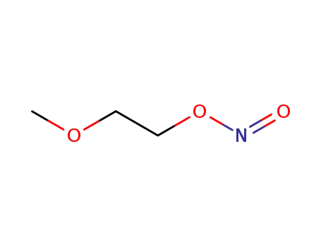 Molecular Structure of 41051-50-7 (Nitrous acid, 2-methoxyethyl ester)
