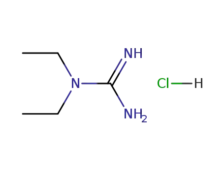 Molecular Structure of 1114-39-2 (1,1-diethylguanidine hydrochloride)