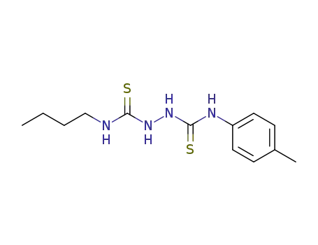 Molecular Structure of 125908-37-4 (1-butyl-6-tolyl-2,5-dithiobiurea)