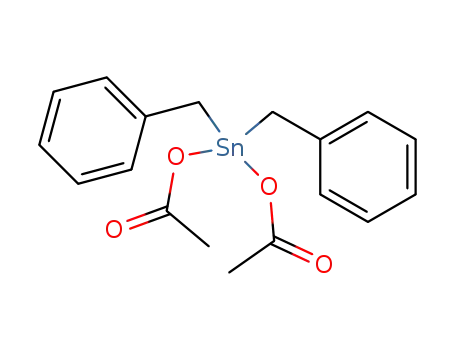 Molecular Structure of 10113-34-5 (diacetoxydibenzylstannane)