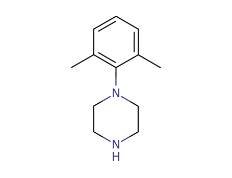 Molecular Structure of 1012-91-5 (1-(2,6-DIMETHYLPHENYL)PIPERAZINE)