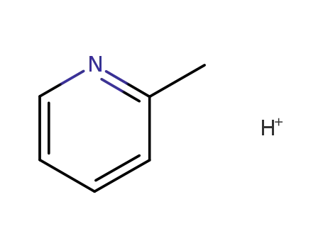 Molecular Structure of 16969-46-3 (2-methylpyridine conjugate acid)