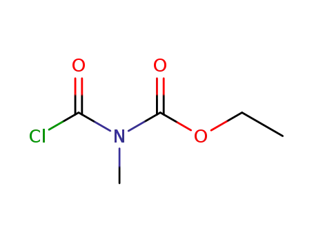 Molecular Structure of 19265-06-6 (ethyl (chloroformyl)methyl carbamate)