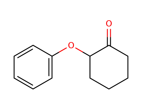 Molecular Structure of 14004-19-4 (2-phenoxycyclohexanone)