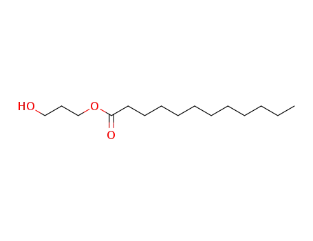 Molecular Structure of 10108-22-2 (3-hydroxypropyl laurate)