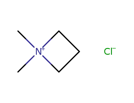 Molecular Structure of 30340-95-5 (N,N-Dimethylazetidinium-chlorid)