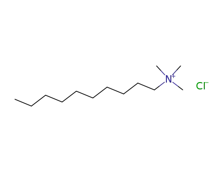 Molecular Structure of 10108-87-9 (Decyltrimethylammonium chloride)