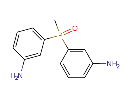 Molecular Structure of 783-81-3 (Phosphine oxide, bis(m-aminophenyl)methyl-)