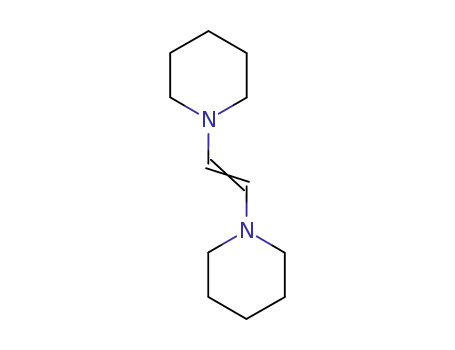 Molecular Structure of 882-34-8 (Piperidine, 1,1'-(1,2-ethenediyl)bis-)
