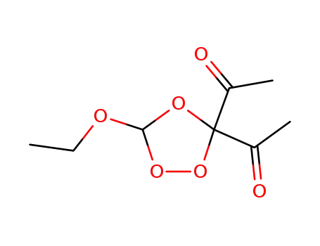 Ethanone, 1,1-(5-ethoxy-1,2,4-trioxolan-3-yl)bis- (9CI)