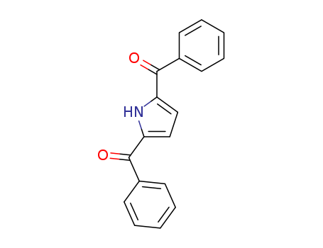 Molecular Structure of 111122-84-0 (Methanone, 1H-pyrrole-2,5-diylbis[phenyl-)
